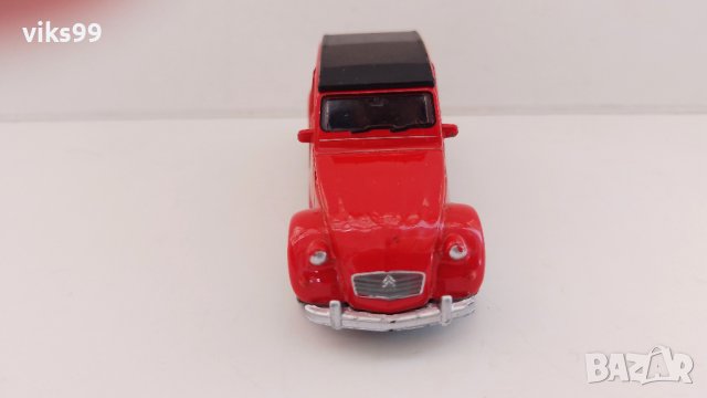 Citroen 2 CV Welly 1:60, снимка 6 - Колекции - 41713555