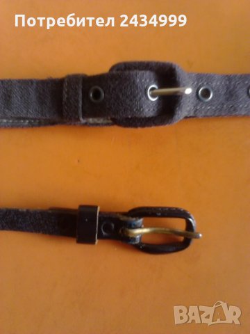 Продавам изгодно нови американски и английски платнени и 2 кожени дамски колана, снимка 4 - Колани - 28757993