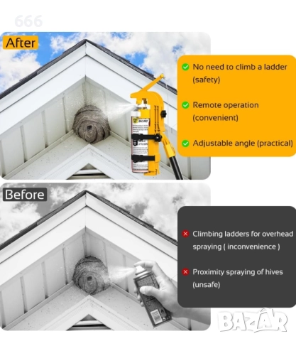 Адаптер удължител за спрейове , снимка 2 - Други - 52906496