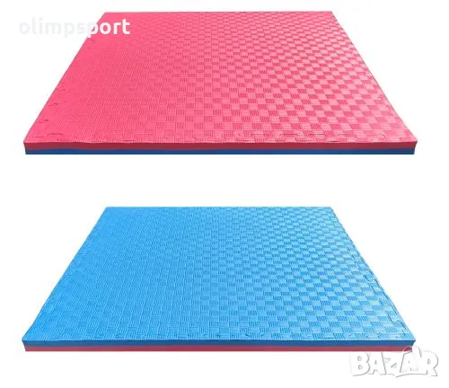 Настилка татами , двупластова, изработена от висококачествен материал EVA. , снимка 1