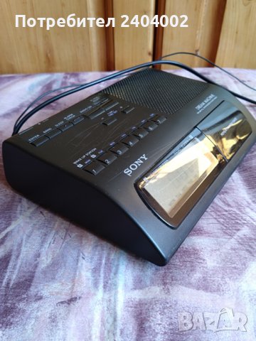 Радио часовник SONY ICF-C303, снимка 3 - Друга електроника - 39079956