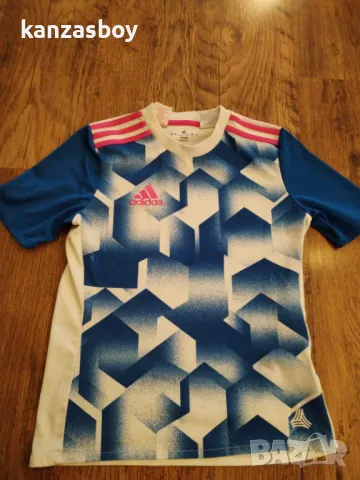 adidas - страхотна юношеска тениска 11-12год. до 152см. КАТО НОВА, снимка 4 - Детски тениски и потници - 49624580