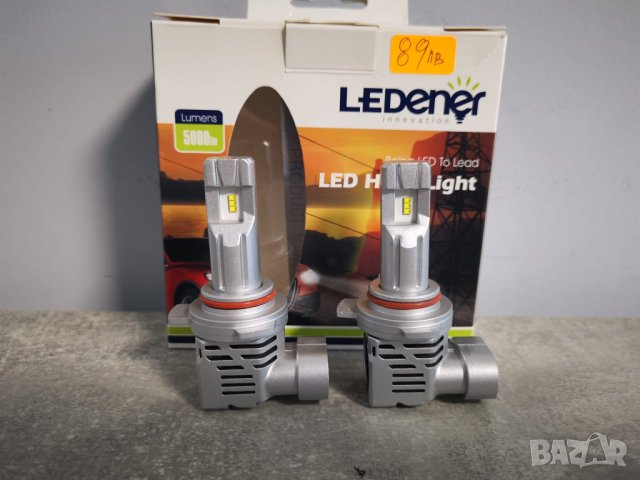 LED крушки за фарове, H1 H7 H4 НВ3 НВ4 9-32V 44W Ledener, снимка 4 - Аксесоари и консумативи - 43759988