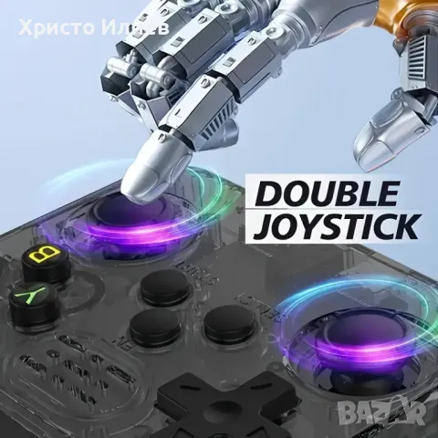 Преносима ретро игра конзола вградени над 15000 игри 64GB IPS дисплей 3500mAh, снимка 6 - Други игри и конзоли - 48333266