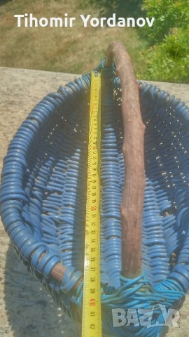 Плетена кошница , снимка 18 - Антикварни и старинни предмети - 51343923