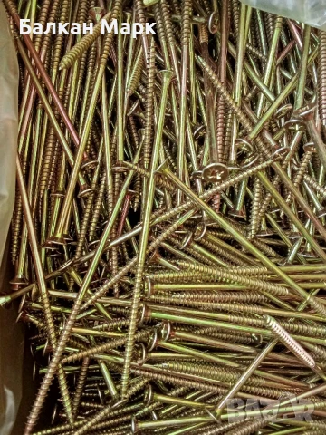 Винтове за дърво, ПДЧ и други – 6х180 мм, непълна резба, кръстати – 50 бр. за 11 лв!, снимка 3 - Железария - 51116774