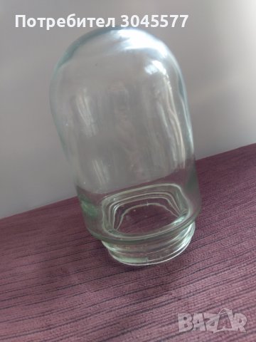 Абажур стъклен за лампа, 17 см, снимка 2 - Други - 39864500