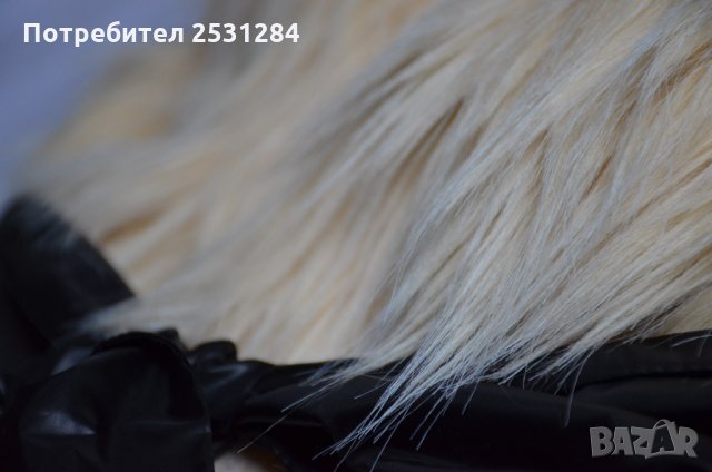 Промоция! Бутиков Нов дамски елек с косъм, снимка 5 - Елеци - 27517309