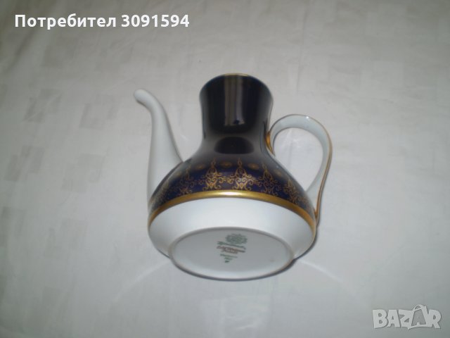 Кана порцелан Кобалт  ваймар хармония 7262, снимка 5 - Антикварни и старинни предмети - 33666823