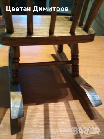 Люлеещ се стол, снимка 5 - Дивани и мека мебел - 28392732