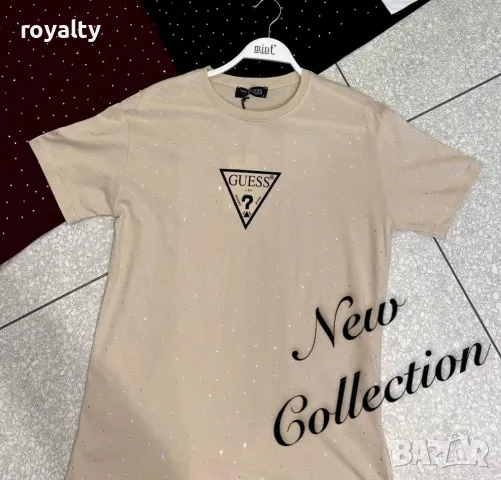 Памучни дамски тениски Guess Различни цветове , снимка 3 - Тениски - 50162803