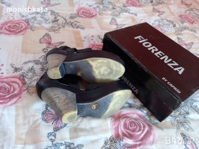 Дамски сандали на платформа естествена кожа , снимка 2 - Сандали - 33384266