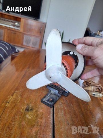 Стара настолна лампа,вентилатор, снимка 3 - Антикварни и старинни предмети - 43104051