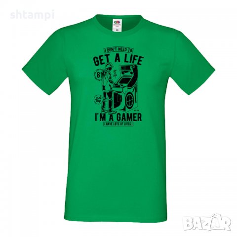 Мъжка тениска Get A Life,Изненада,Подарък,Празник , снимка 6 - Тениски - 36812295