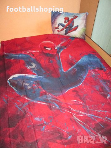 Единичен спален комплект на ТАЧ - Спайдърмен и Мики Маус , снимка 4 - Спално бельо и завивки - 26861391