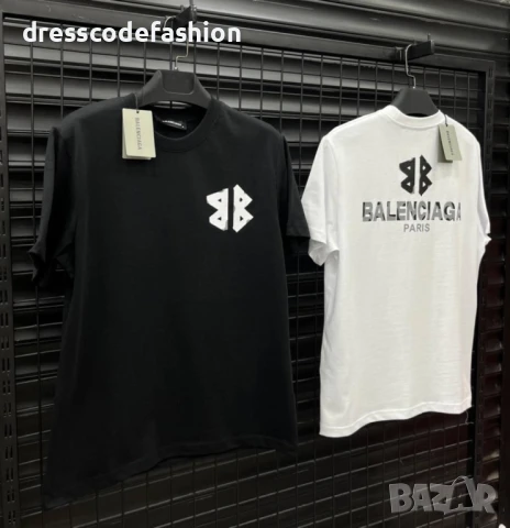Мъжка тениска *Balenciaga*, снимка 3 - Тениски - 51204216