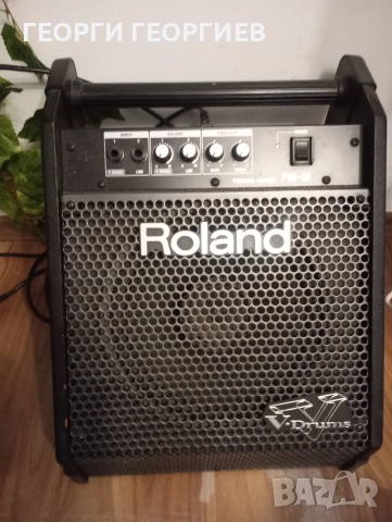 Продавам мощна тонколона,кубе,монитор Roland PM-10