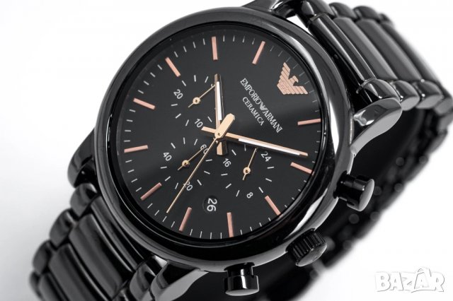 Оригинален мъжки часовник Emporio Armani AR1509 Ceramica, снимка 5 - Мъжки - 37777402