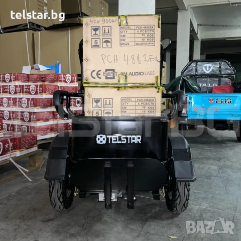 Електрическа триколка TS-750++ CARGO 60V 2000W Нов модел 2025 със задно предаване с диференциал и ал, снимка 5 - Мотоциклети и мототехника - 52407266