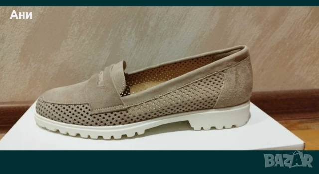 Дамски велурени обувки 37 номер, снимка 4 - Дамски ежедневни обувки - 50464188