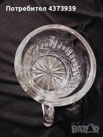 Кристална халба за бира, снимка 4 - Чаши - 52976029