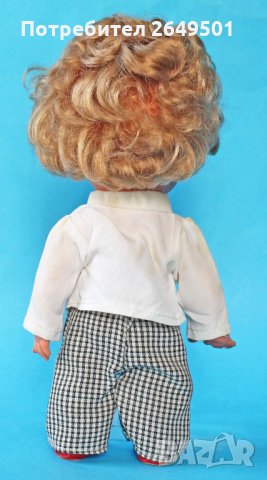 Немска кукла DDR ГДР VEB Spielwaren Schalkau 1970те, снимка 2 - Колекции - 33498702