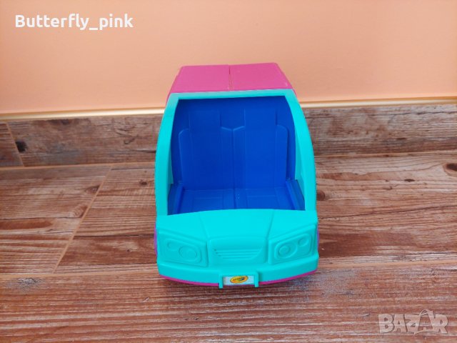 Голяма кола-кемпер за кукли, снимка 2 - Кукли - 43596930