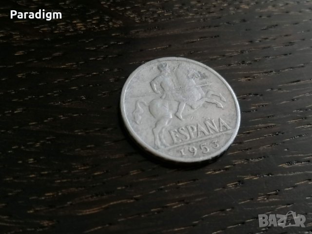 Монета - Испания - 10 цента | 1955г.
