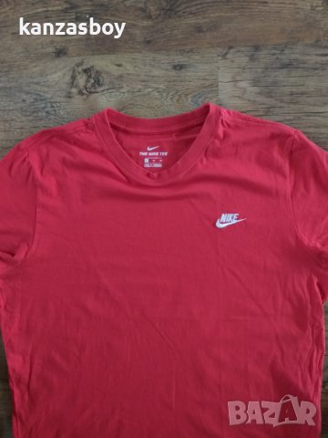 NIKE M NSW CLUB - страхотна мъжка тениска КАТО НОВА, снимка 4 - Тениски - 40075459