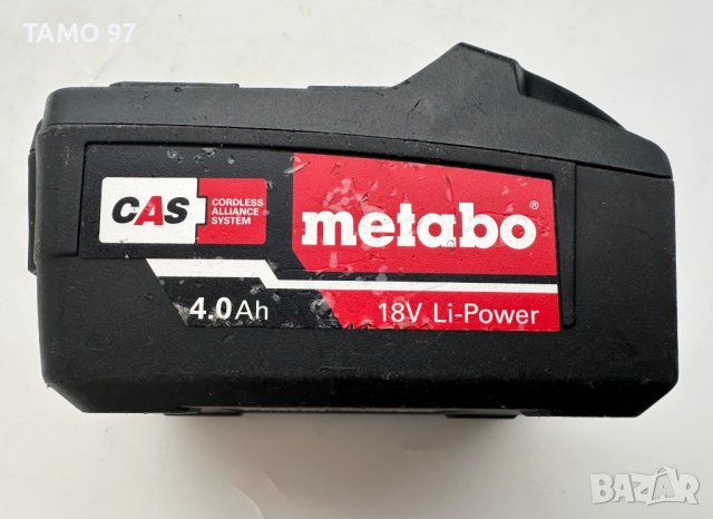 Metabo - Акумулаторна батерия 18V 4.0Ah, снимка 2 - Други инструменти - 43644674