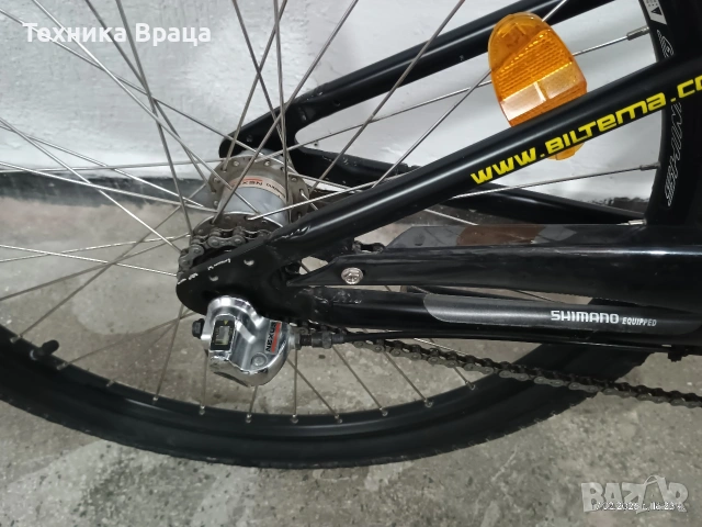 Висококачествен алуминиев детско-юнишески велосипед почти неразличим от нов. 24 цола. , снимка 17 - Велосипеди - 53570482