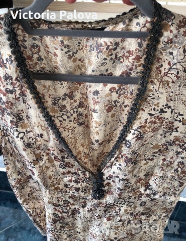 Нежна блуза KELLO 100% коприна Дания, снимка 10 - Корсети, бюстиета, топове - 32216403