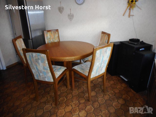 Маса, комплект маса столове.Масив. Внос!, снимка 2 - Маси - 35396293