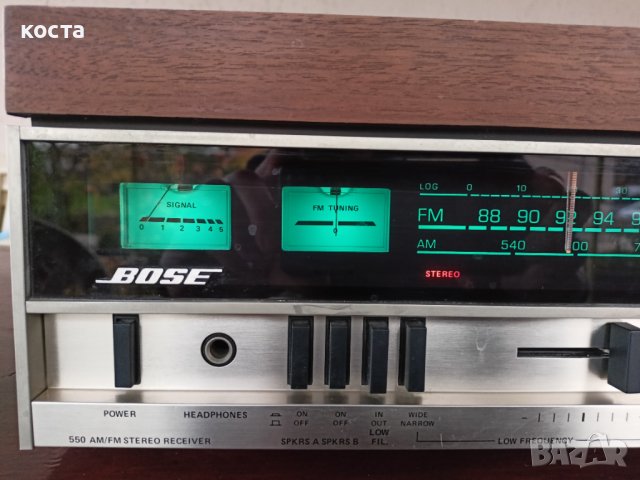 Bose 550 stereo receiver, снимка 4 - Ресийвъри, усилватели, смесителни пултове - 43311966