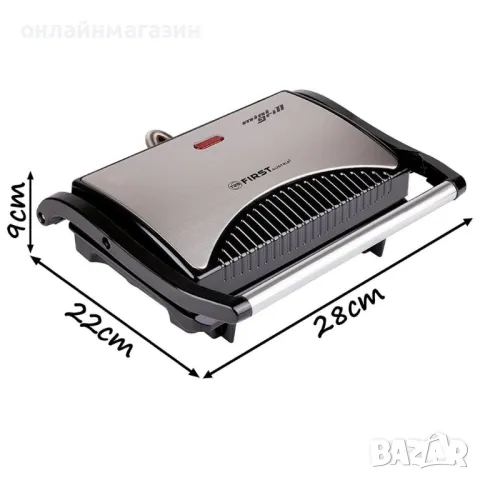 Електрически грил-тостер “First Austria”, снимка 2 - Тостери - 49801261