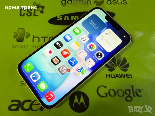 iPhone 13 128gb 100% батерия.Гаранция, снимка 2 - Apple iPhone - 52557651