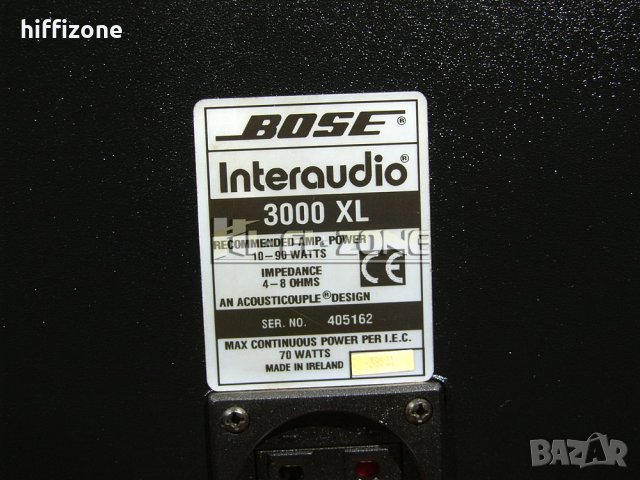 ТОНКОЛОНИ   Bose interaudio 3000xl /1 , снимка 10 - Тонколони - 43425830