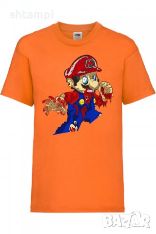 Детска тениска Mario Zombie 4,Игра,Изненада,Подарък,Празник,Повод, снимка 5 - Детски тениски и потници - 37436096