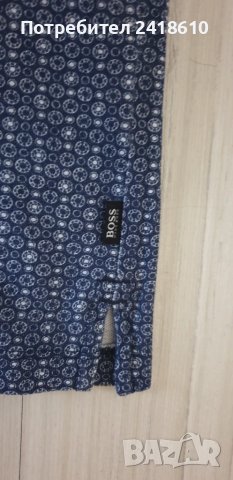 Hugo Boss  Cotton Slim Fit Mens Size M ОРИГИНАЛ! Мъжка Тениска!, снимка 11 - Тениски - 50703923