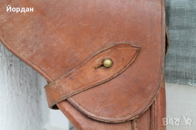 Кожен кобур за "VALTER P-38", снимка 3 - Антикварни и старинни предмети - 38085445