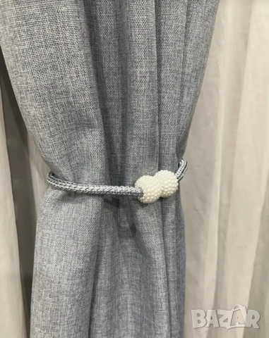 Декоративна магнитна скоба за завеса