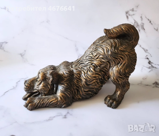 Статуя куче, снимка 2 - Статуетки - 52775960