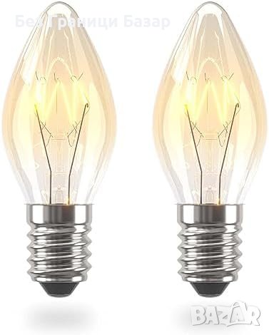 Нов комплект 2 броя Луксозна 15W E14 Солна Лампа Крушка Светлина, снимка 1 - Крушки - 43178175