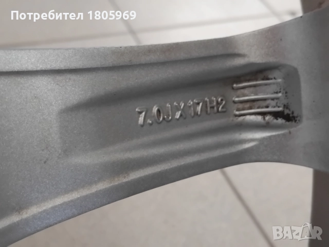 4бр. ал. джанти Autec (Germany) 5x112 , 7x17 , ET40 , централен отвор 57,1мм, снимка 7 - Гуми и джанти - 51809598