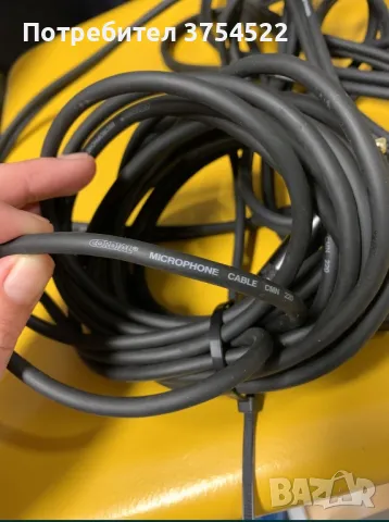 Аудио и инструментални кабели, снимка 4 - Други - 47992865
