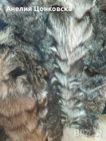 Зимно палто естествен косъм цели кожи, снимка 9 - Палта, манта - 27695134