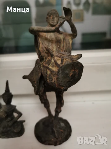 Супер стари бронзови фигури, снимка 4 - Антикварни и старинни предмети - 51326793