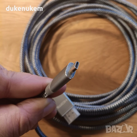 Micro HDMI към HDMI кабел – 4K Ultra HD, HDR, ARC, High Speed, снимка 8 - Кабели и адаптери - 53241353