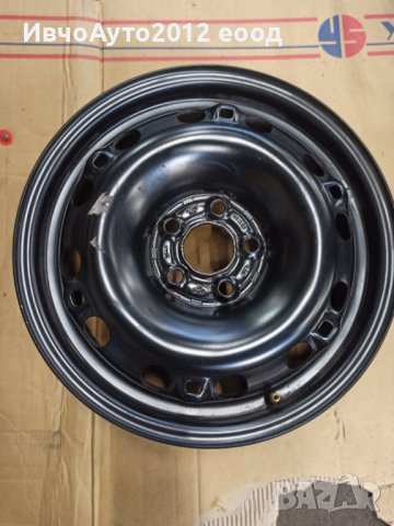 Джанти метални 15 skoda fabia , снимка 5 - Гуми и джанти - 43111429