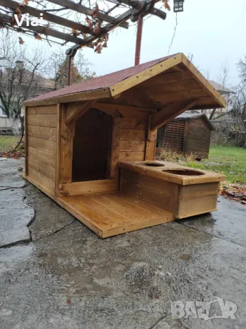 Кучешки къщи с веранди по поръчка 